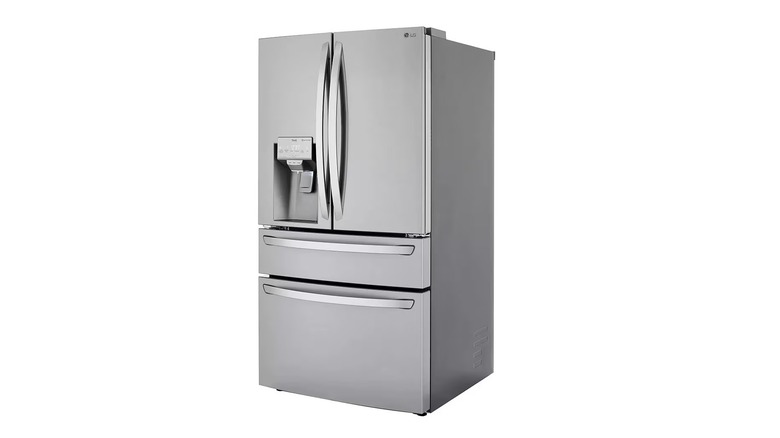 Picture showing a LG refrigerator