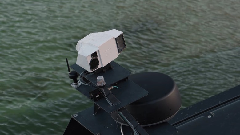 SEA.AI technology installed on a boat.