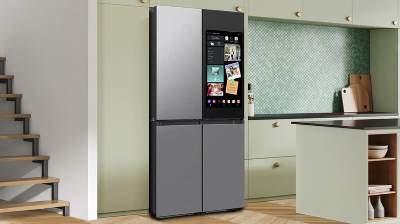 PPicture showing Samsung refrigerator in a modern home
