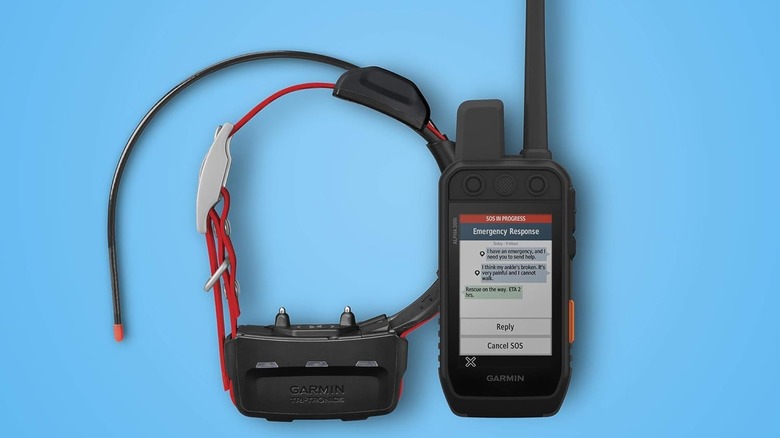 Garmin dog collar and tracker