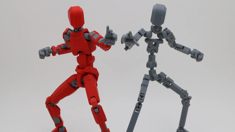 3D printed action figures