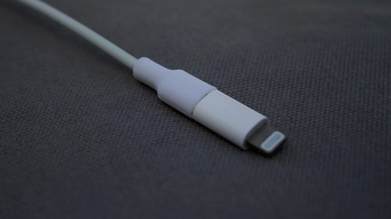 Charging cable with 3D printed cover