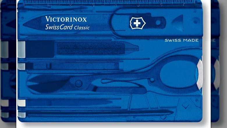 The Victorinox Swiss Army Swiss Card Classic.
