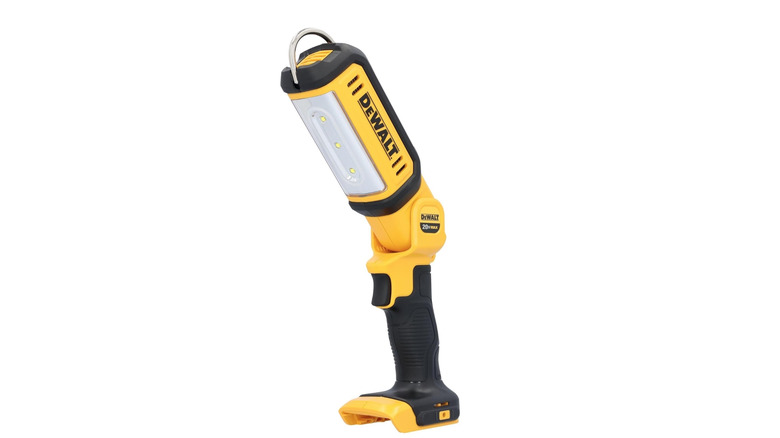 DeWalt 20V Max work light pictured against a white background