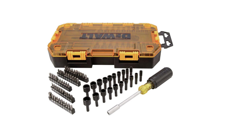 DeWalt screwdriver set pictured against a white background
