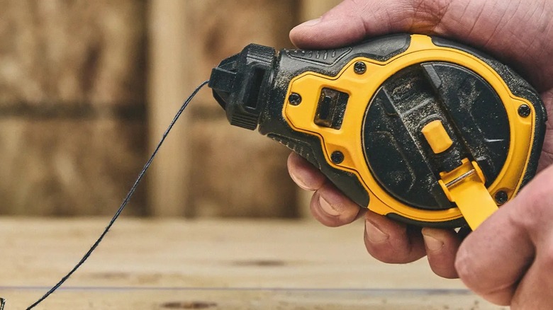 the DeWalt chalk reel