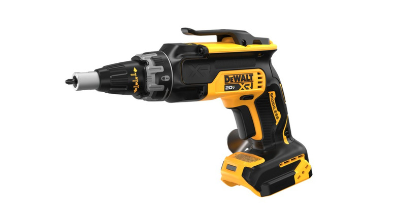 DeWalt 20V Max XR screw gun on a white background.
