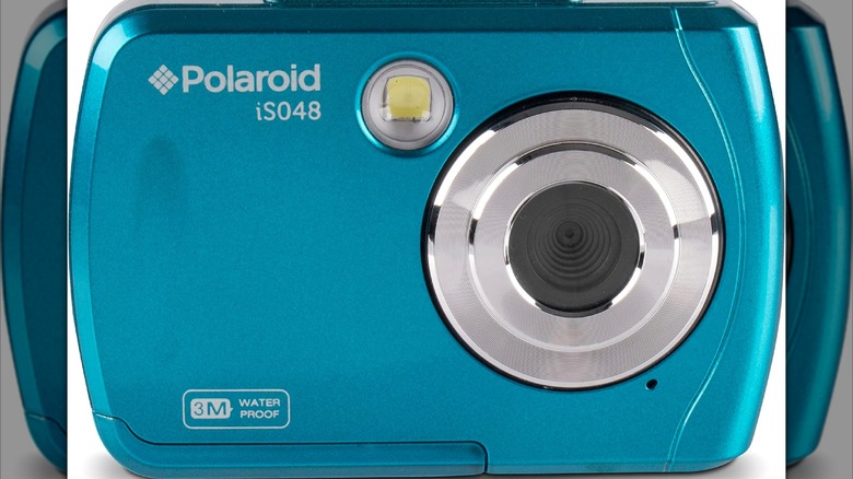 Polaroid vintage nostalgic retro point and shoot handheld camera