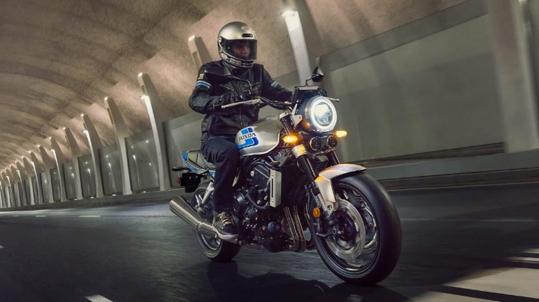 Rider on CB1000F