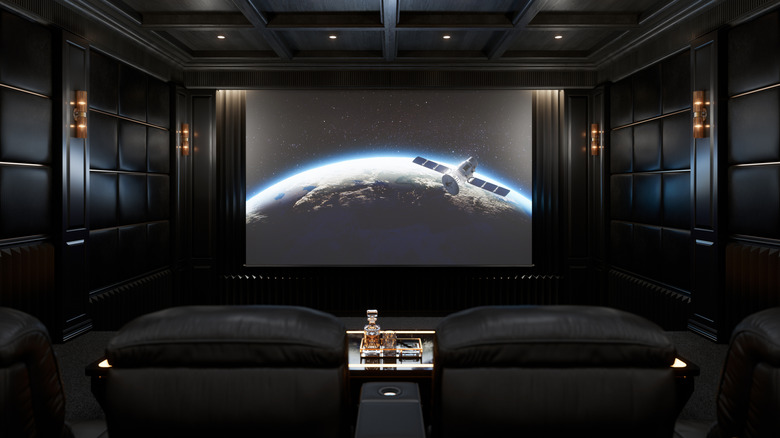 A home theatre system