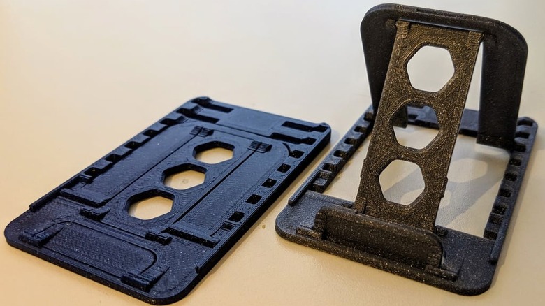 credit card-sized phone stand