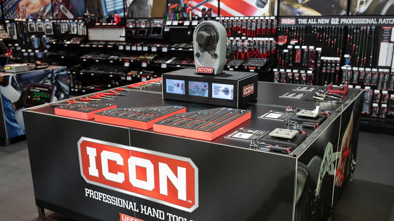 Picture displaying new Icon ratchets