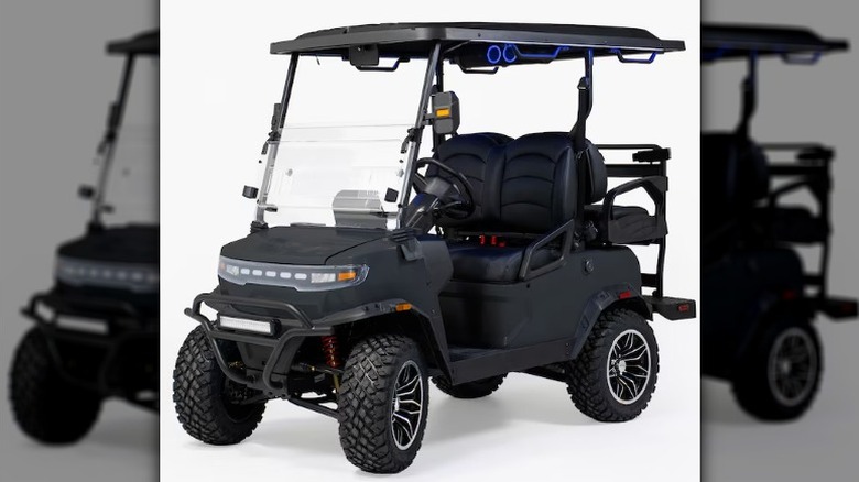 Gotrax 4-Seat Lithium Ion Golf Cart on white background