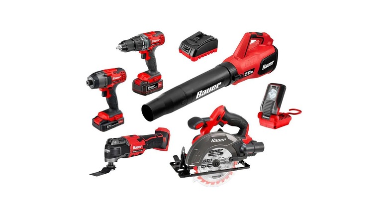 cordless tools from bauer