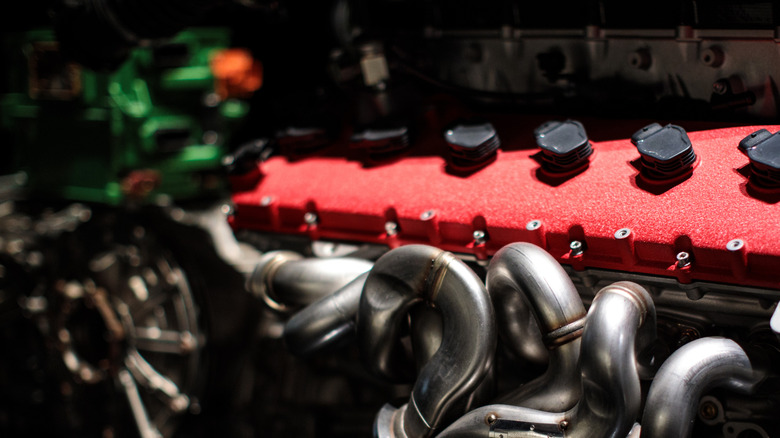 Ferrari LaFerrari engine and KERS system
