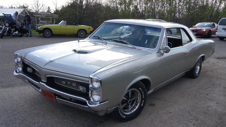 1967 Pontiac GTO parked