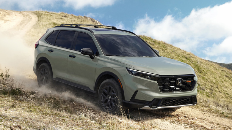 2026 Honda CR-V on a countryside road