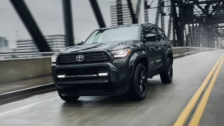 A 2026 Toyota 4Runner in black