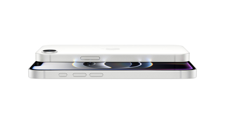 iphone 16e side view