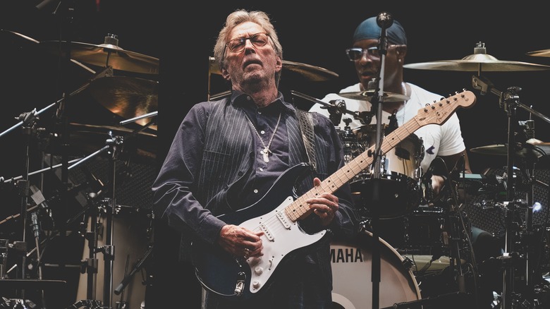 Eric Clapton performing