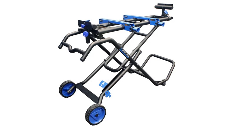 Delta Steel Adjustable Rolling Miter Saw Stand