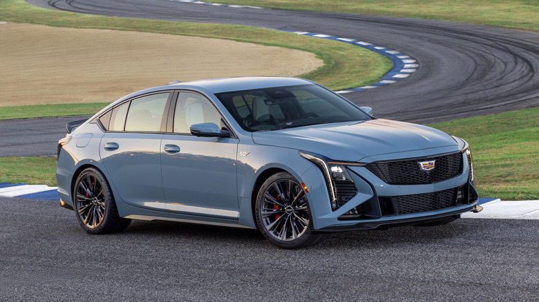 2026 Cadillac CT5-V Blackwing parked on track