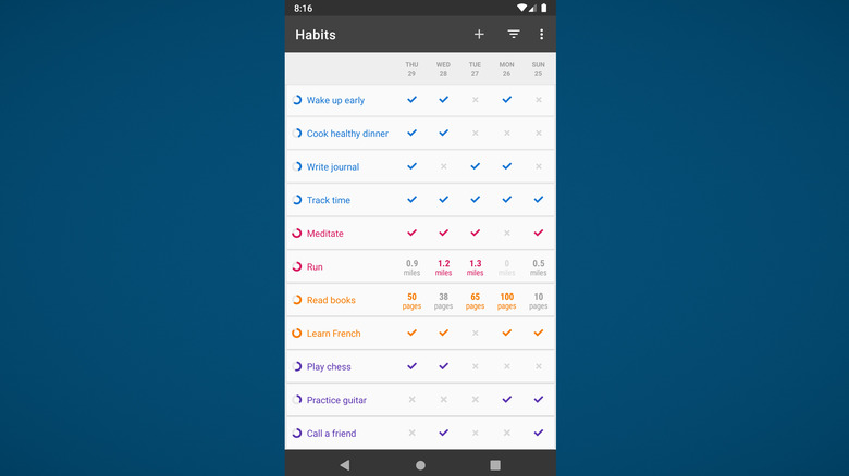 loop Tracker on Android Phone