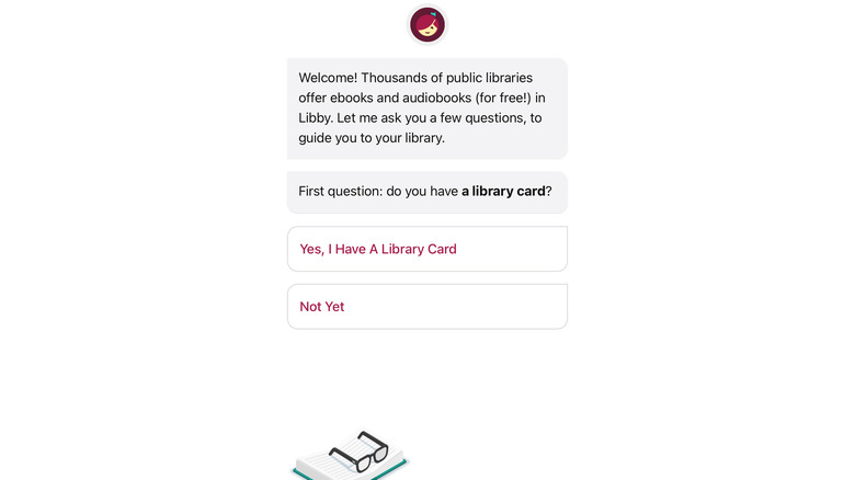 Libby app splash screen