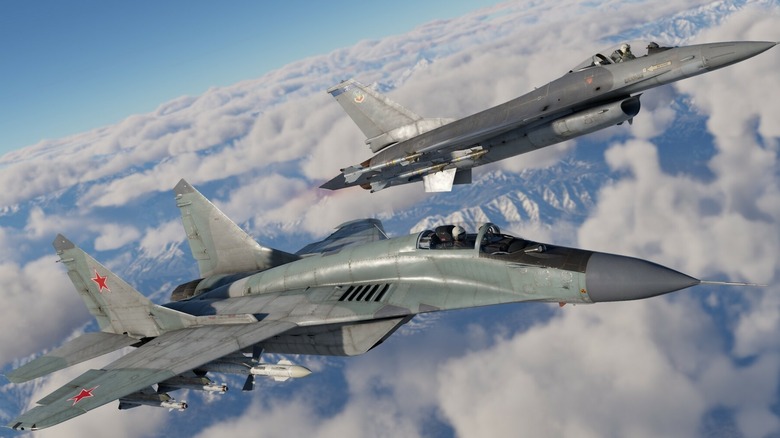 Two fighter jets