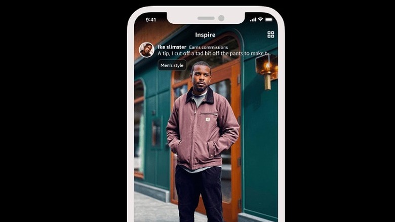 amazon app inspire page