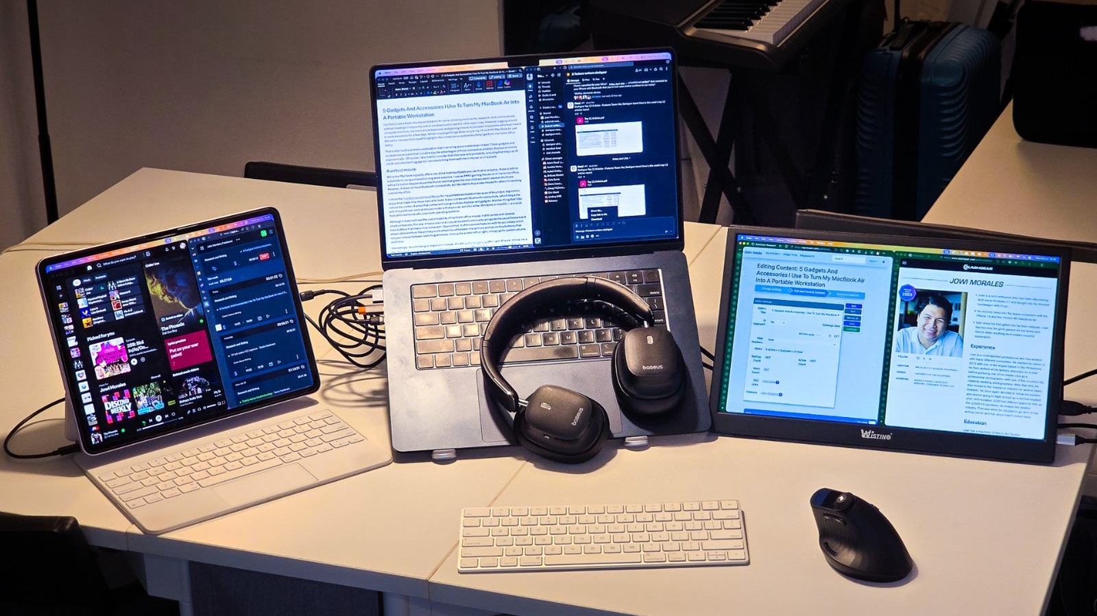 5 Gadgets And Accessories I Use To Turn My MacBook Air Into A Portable Workstation