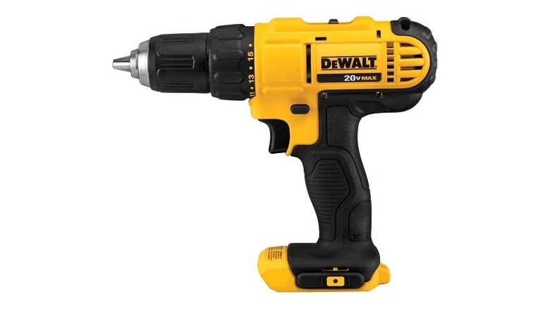 A DeWalt 20V Max 1/2 inch Drill Driver