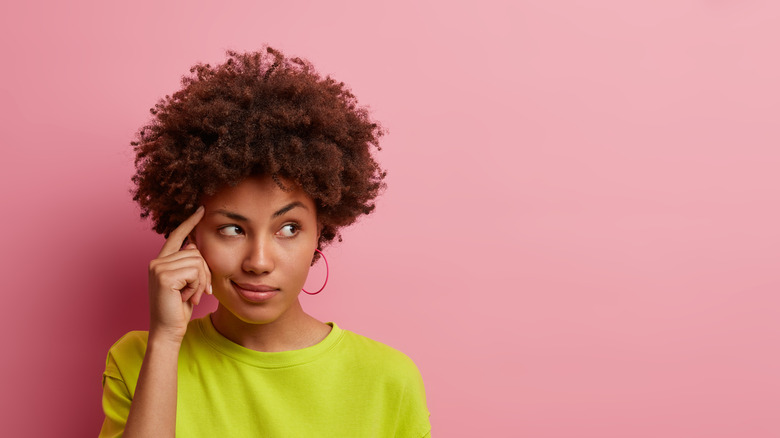 woman thinking