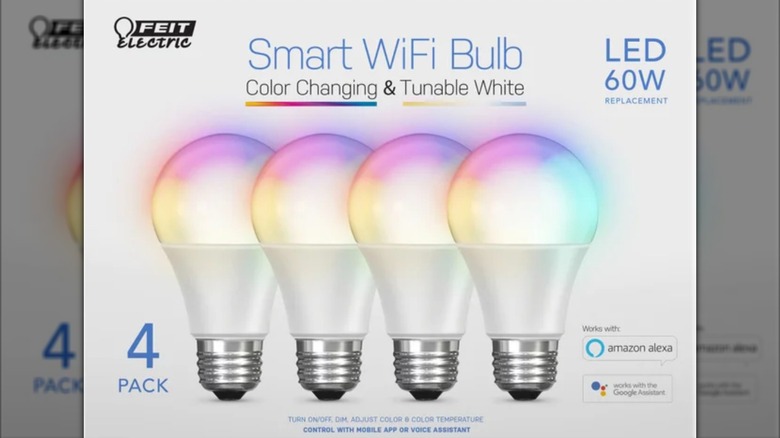 Product image of 4-pack of Feit Electric Wi-Fi Smart Bulbs