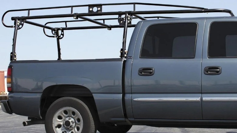 Truck Rack on pickup truck