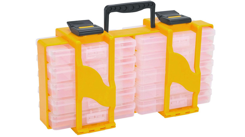 yellow toolbox organizer