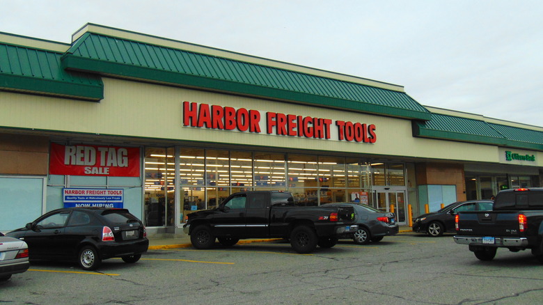 A Harbor Freight store in New London, Connecticut.