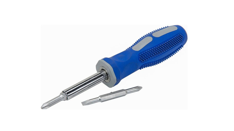 6-in-1 Screwdriver set against a white background