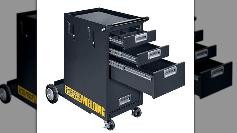 Chicago Electric 286-pound Capacity Welding Cabinet