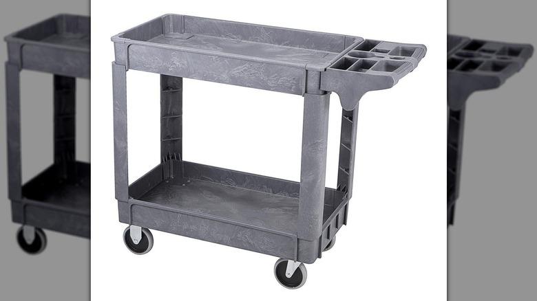 Franklin Industrial Polypropylene Service Cart