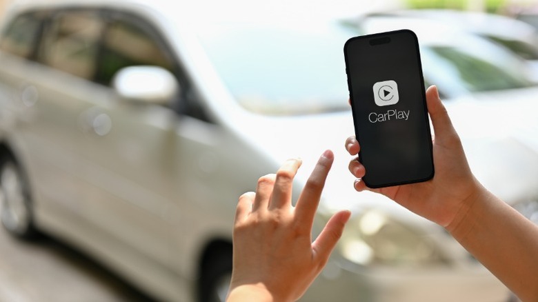 Locating a car via CarPlay