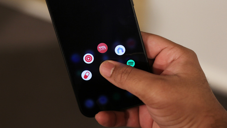 Quick Launch feature on a OnePlus device.