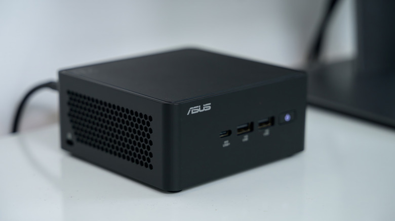 An Asus NUC 15 Pro mini PC