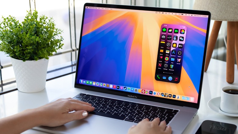 a MacBook Pro
