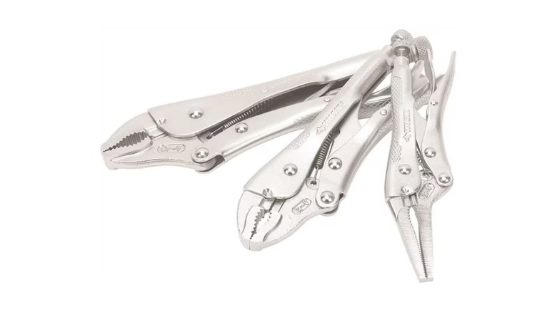 Husky 3-Piece locking Pliers Set