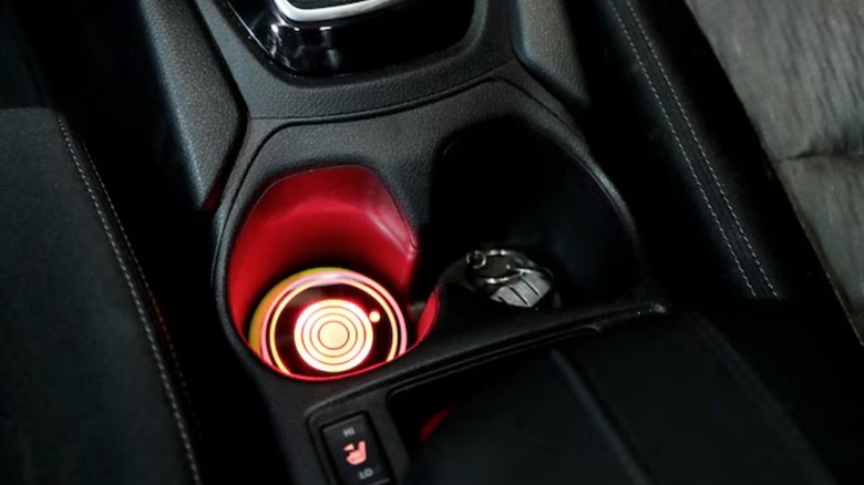 Picture of cup holder light