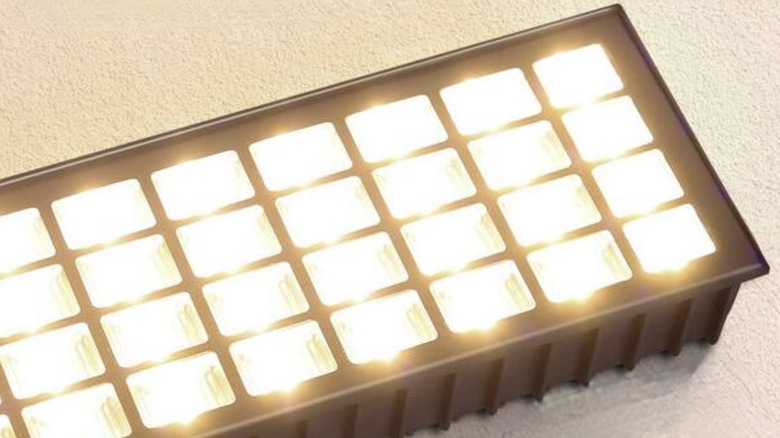 Picture showing BeamBox light illuminated