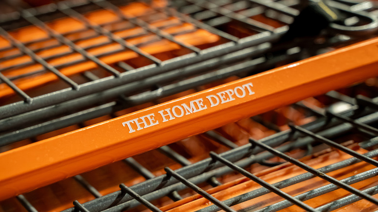 Home Depot cart handle