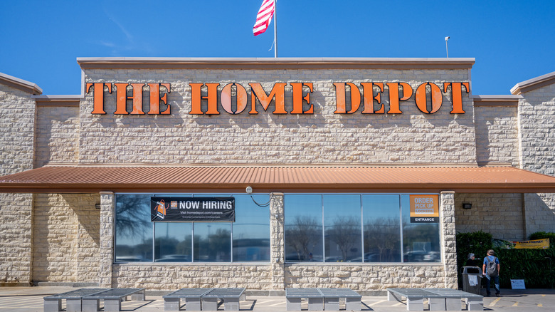 home depot storefront