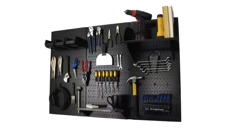 Picture showing Wall Control peg board